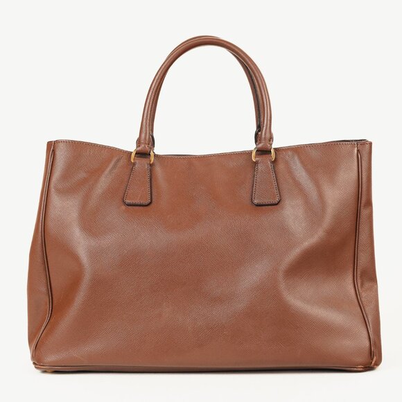 Prada Galleria Medium Brown Saffiano Leather Tote - Picture 4 of 15